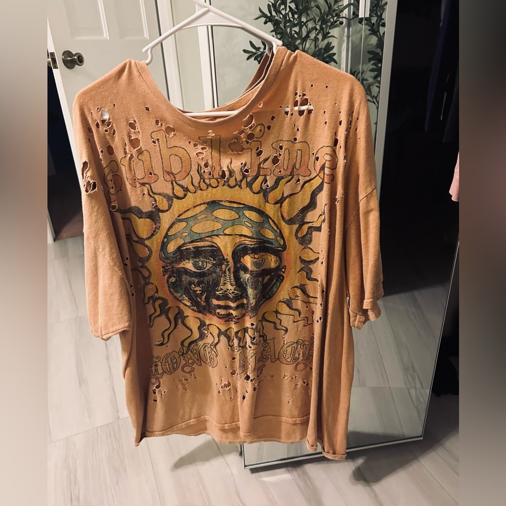 Sublime orange t shirt